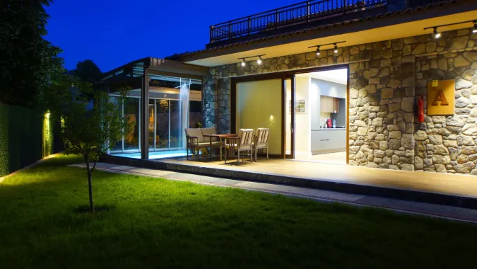 Kartepe bungalov villa bahçe tatil deneyimi
