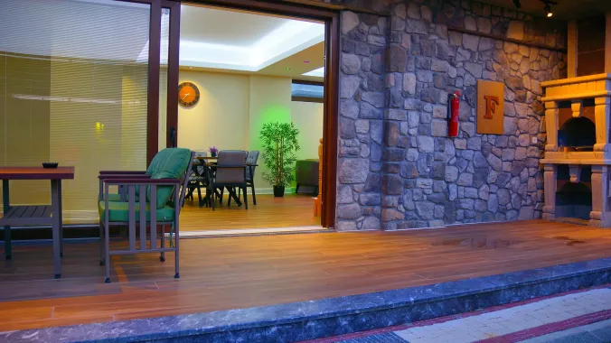 Kartepe barbekülü veranda alanına sahip villa konaklaması