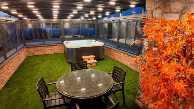 Kartepe dört kişilik spa jakuzili villa tatil deneyimi